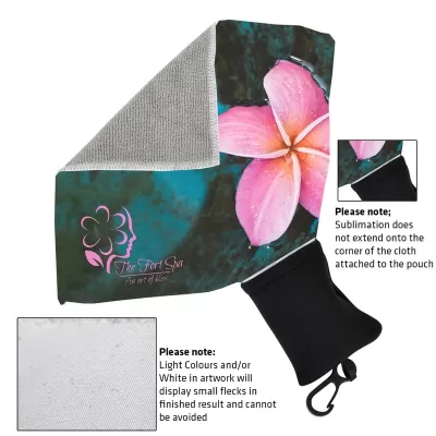 400gsm Microfibre Towel with Pouch
