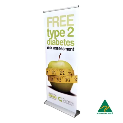 Deluxe 850mm Roll Up Banner
