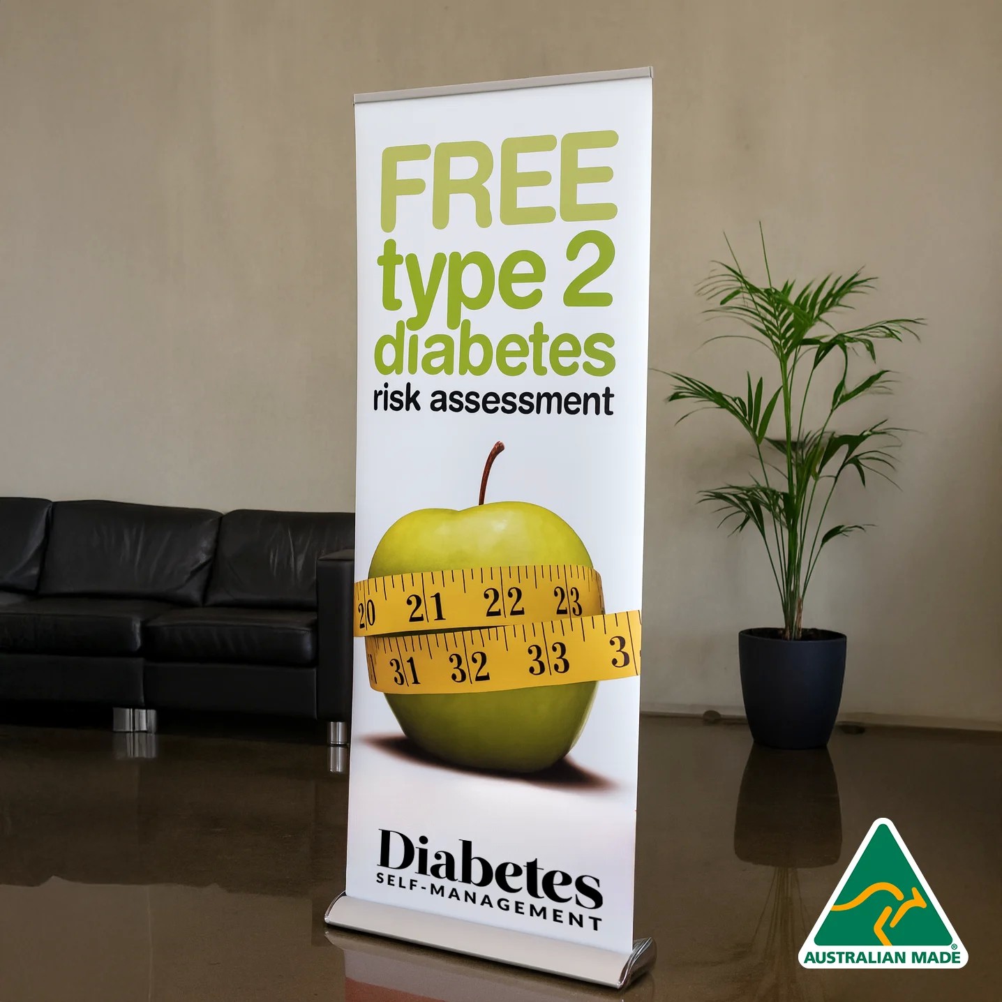 Deluxe 850mm Roll Up Banner