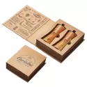 Besancon Acacia Salt and Pepper Set