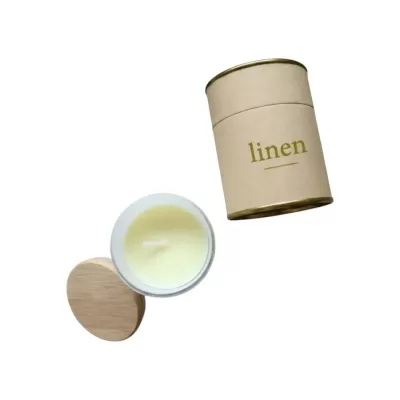 Relax Large Bamboo Lid Glass Candle