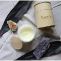 Relax Large Bamboo Lid Glass Candle