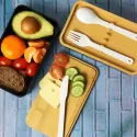 Two Layer Bamboo Lid Lunch Box