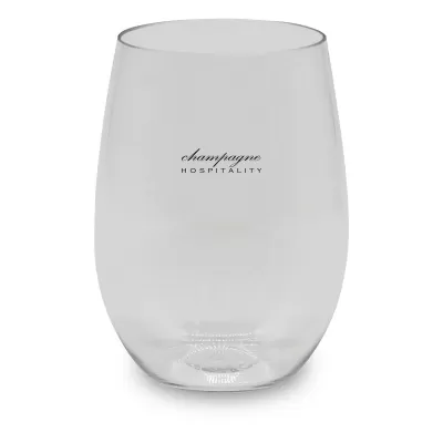 470ml Stemless Shatterproof Red Wine Glass