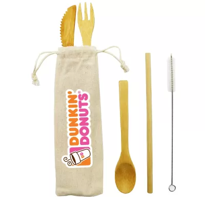 Adair Bamboo Cutlery Set