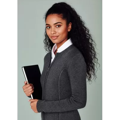 2-Way Womens Zip Cardigan