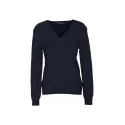 V-Neck Womens Knit Pullover