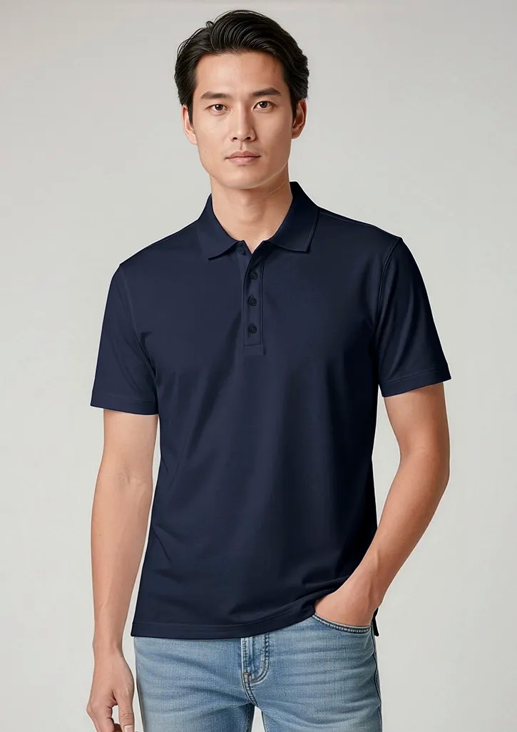 Action Mens Short Sleeve Polo