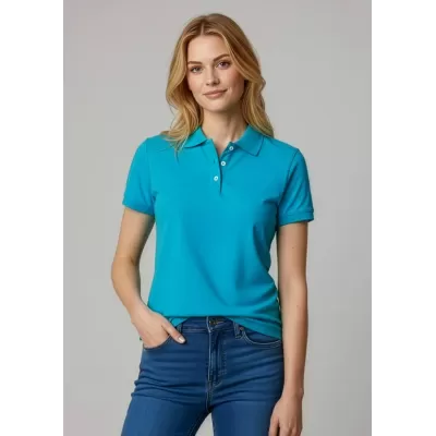 Neon Womens Short Sleeve Polo