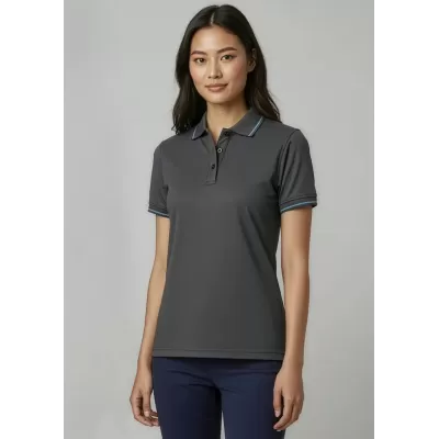 Jet Womens Short Sleeve Polo