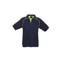 Fusion Mens Short Sleeve Polo