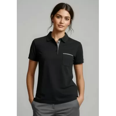 Edge Womens Short Sleeve Polo