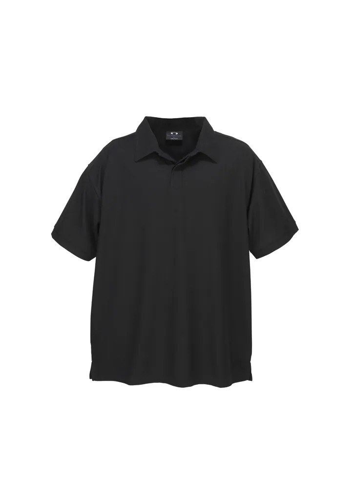 Micro Mens Waffle Short Sleeve Polo