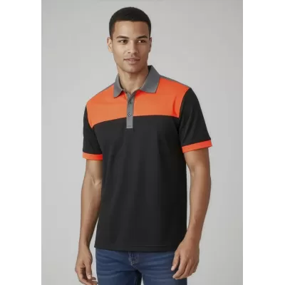 Charger Mens Short Sleeve Polo