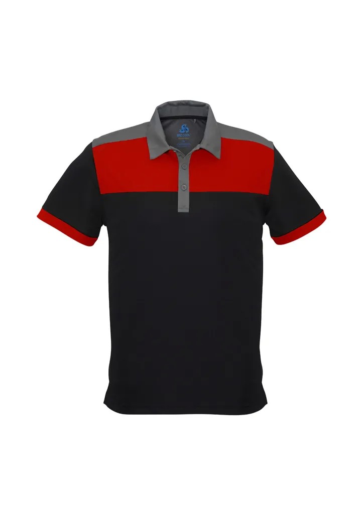 Charger Mens Short Sleeve Polo