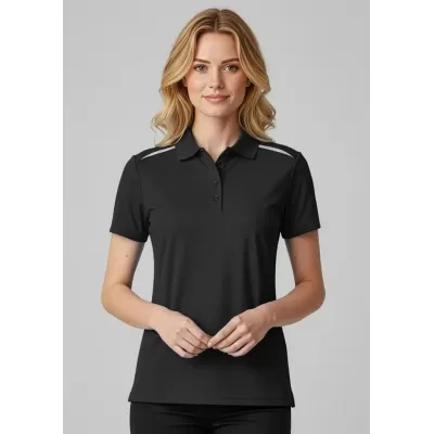 Sonar Womens Short Sleeve Polo