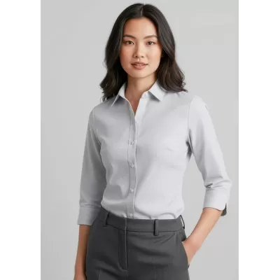 Ambassador Womens 3/4 Sleeve Shirt