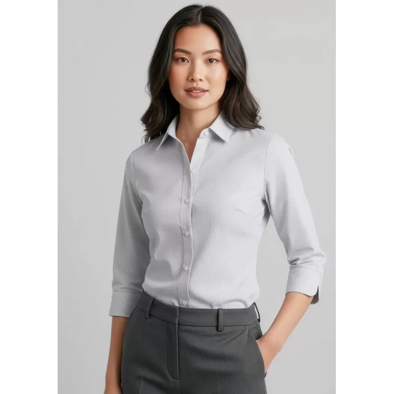 Ambassador Womens 3/4 Sleeve Shirt