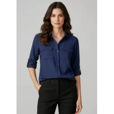 Madison Womens Long Sleeve Shirt