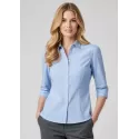Euro Womens 3/4 Sleeve Shirt