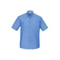 Chambray Mens Short Sleeve Shirt