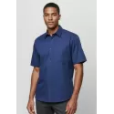 Micro Mens Check Short Sleeve Shirt