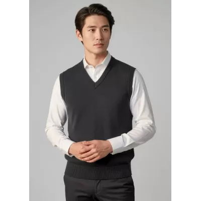 Woolmix Mens Knit Vest