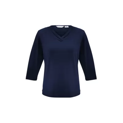 Lana Womens 3/4 Sleeve Top