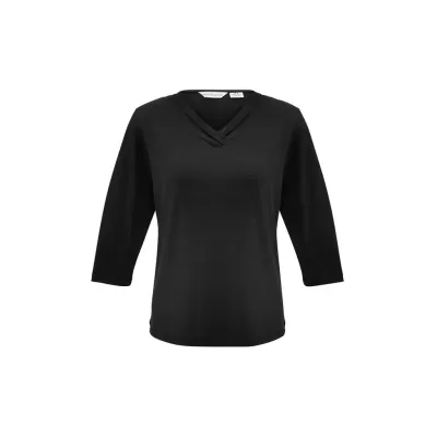 Lana Womens 3/4 Sleeve Top
