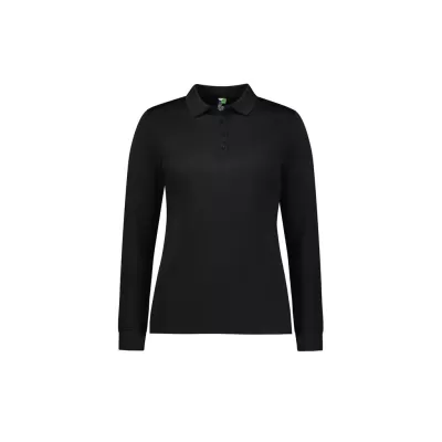 Action Womens Long Sleeve Polo