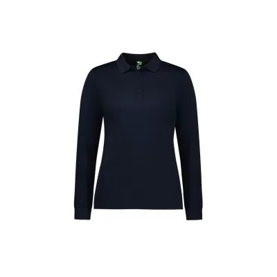 Action Womens Long Sleeve Polo