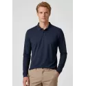 Action Mens Long Sleeve Polo