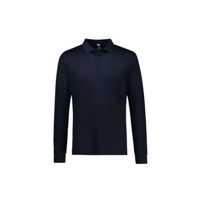 Action Mens Long Sleeve Polo
