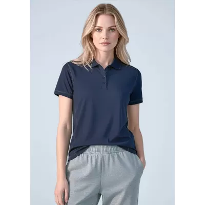 Dart Womens Short Sleeve Polo