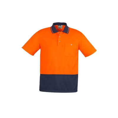 Unisex Hi Vis Basic Short Sleeve Polo
