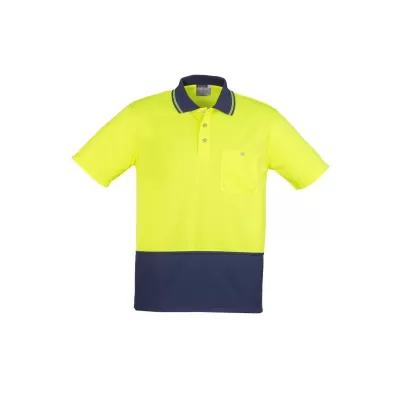 Unisex Hi Vis Basic Short Sleeve Polo