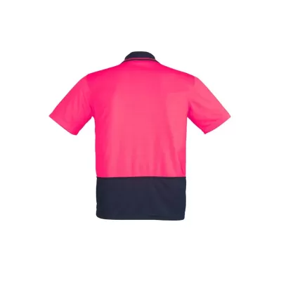 Unisex Hi Vis Basic Short Sleeve Polo