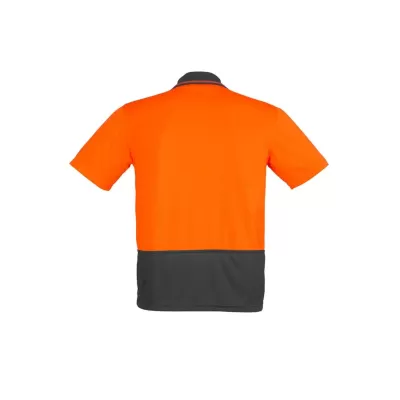 Unisex Hi Vis Basic Short Sleeve Polo