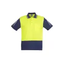 Mens Hi Vis Zone Short Sleeve Polo