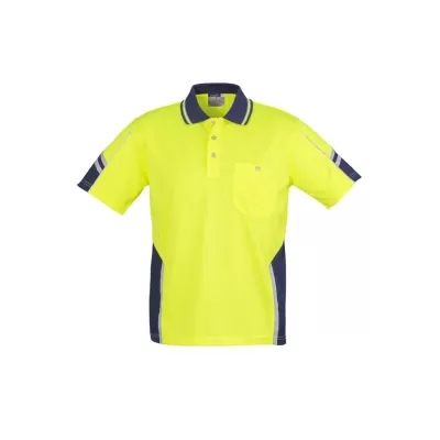Mens Hi Vis Squad Short Sleeve Polo
