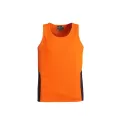 Mens Hi Vis Squad Singlet