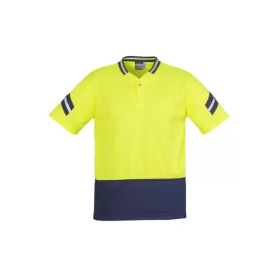 Mens Hi Vis Astro Short Sleeve Polo