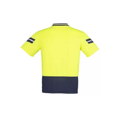 Mens Hi Vis Astro Short Sleeve Polo