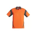 Mens Hi Vis Aztec Short Sleeve Polo