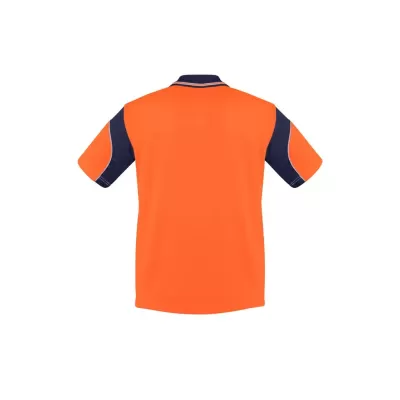 Mens Hi Vis Aztec Short Sleeve Polo