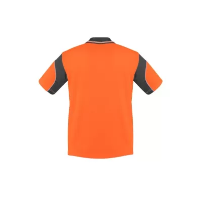 Mens Hi Vis Aztec Short Sleeve Polo