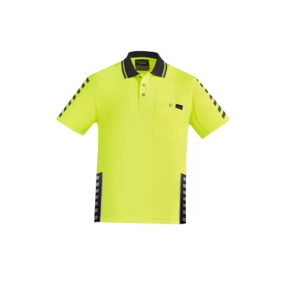 Mens Hi Vis Komodo Short Sleeve Polo