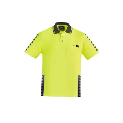 Mens Hi Vis Komodo Short Sleeve Polo