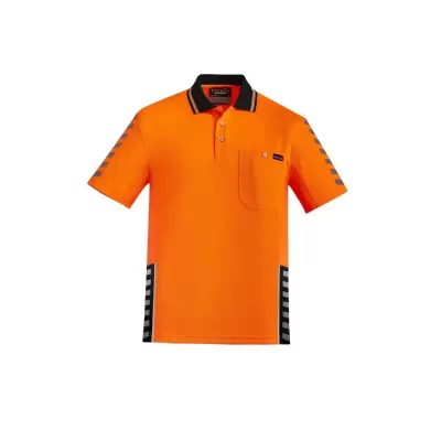 Mens Hi Vis Komodo Short Sleeve Polo