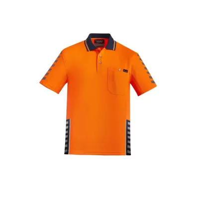 Mens Hi Vis Komodo Short Sleeve Polo